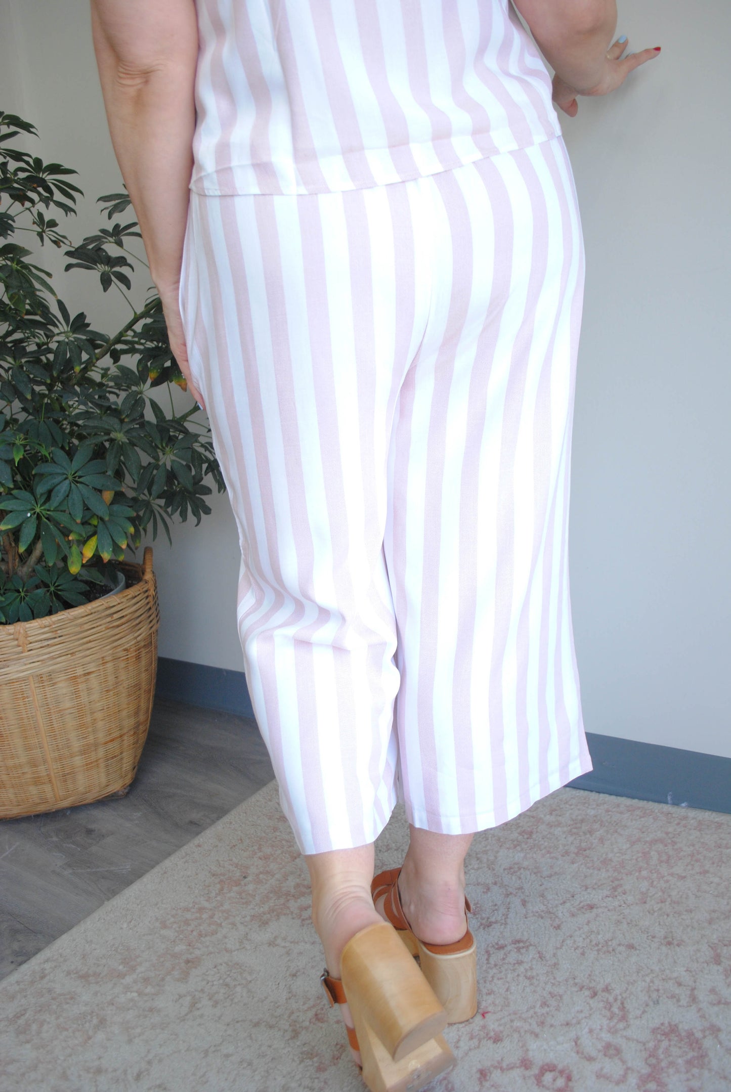 Swing On By Culottes Pink