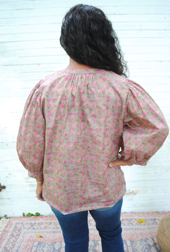 Roses For Brunch Blouse