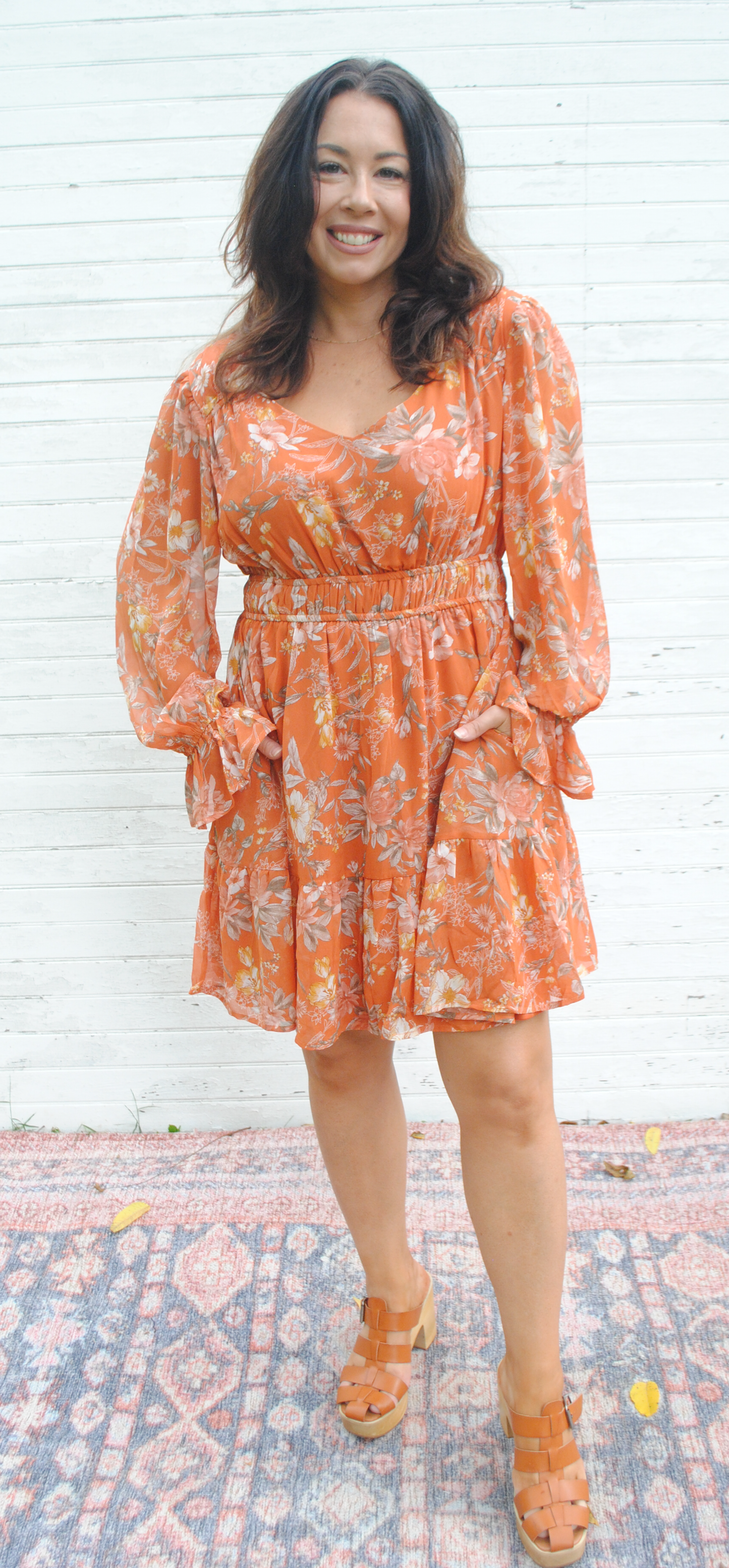 No Limits Floral Dress