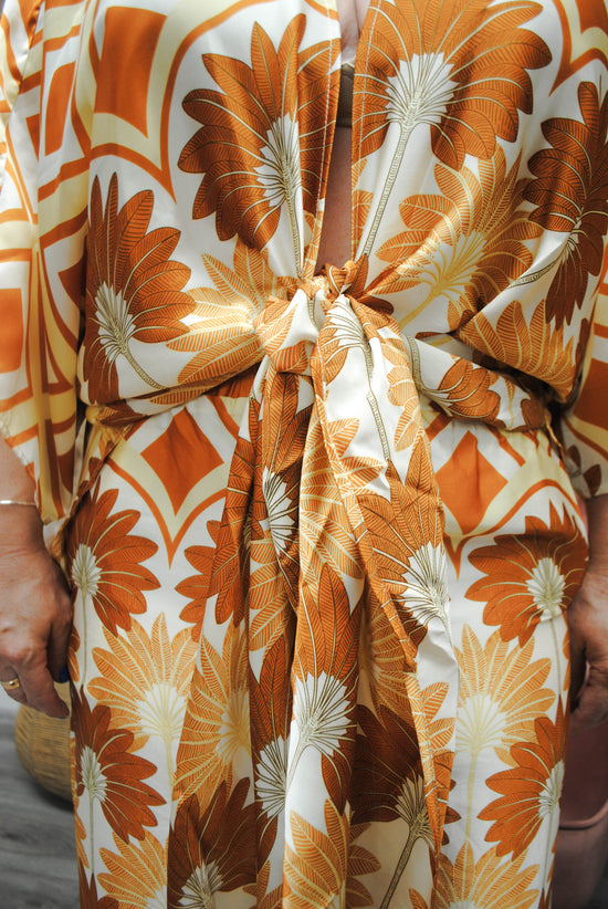 Golden Age High Slits Kimono Duster