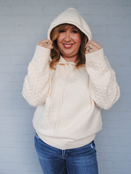 Simple Life Cream Sweater