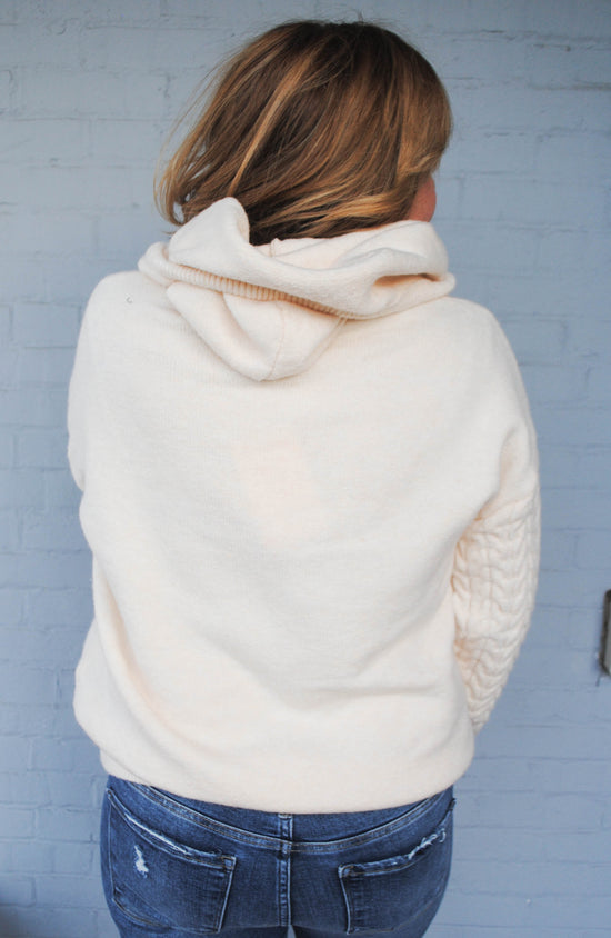 Simple Life Cream Sweater