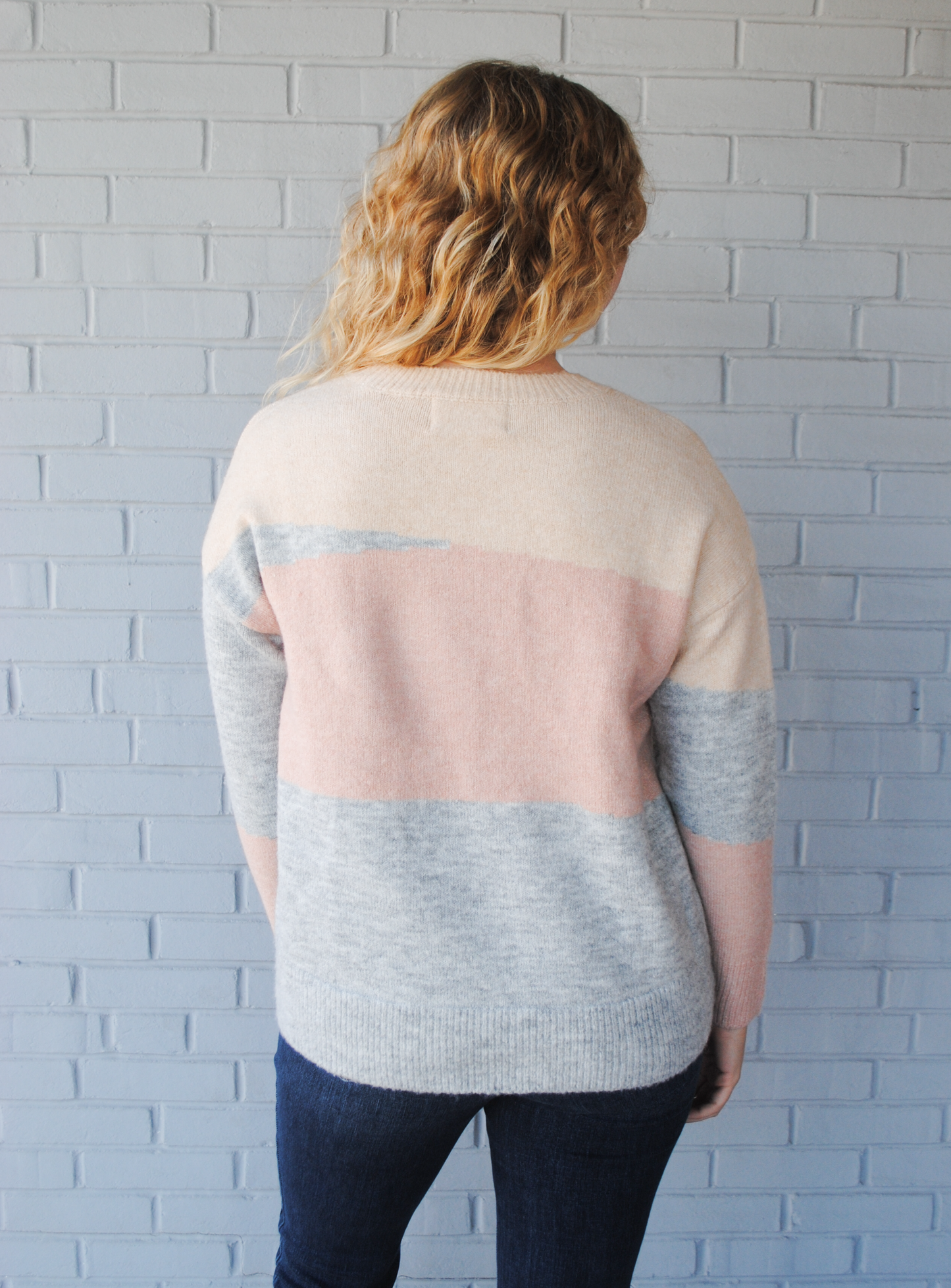 Watercolor Landscape Sweater