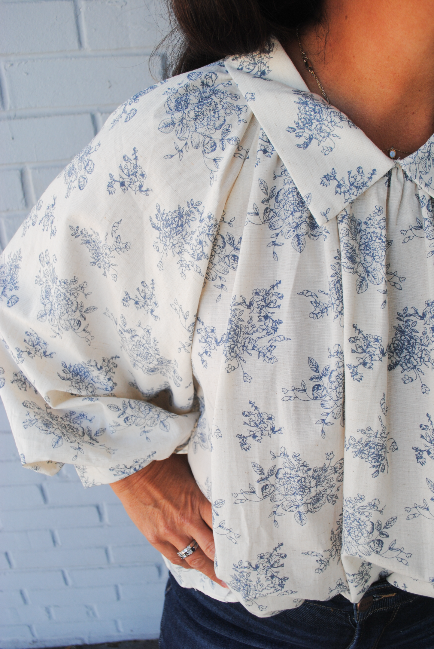 The Toile Blouse