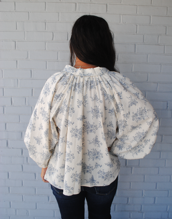 The Toile Blouse