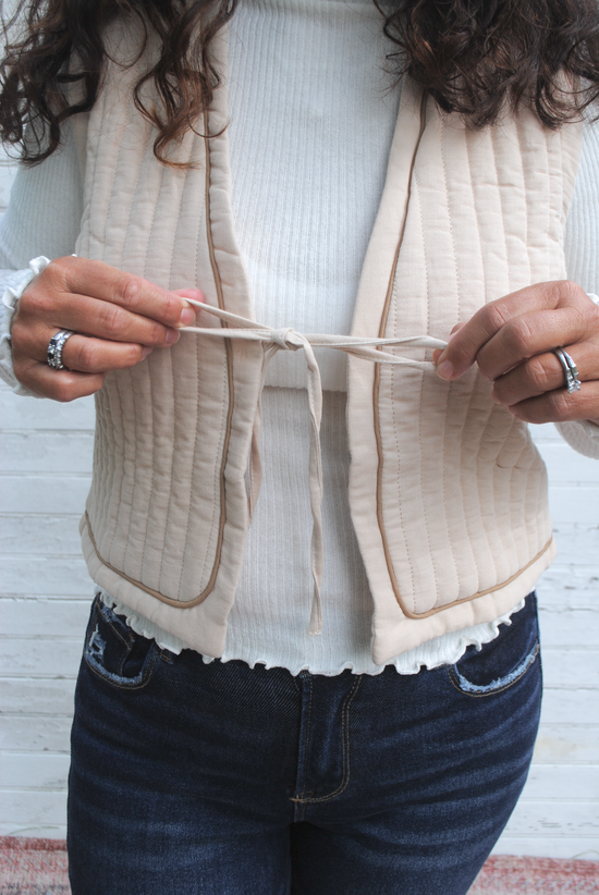 Quilted And Ready Vest