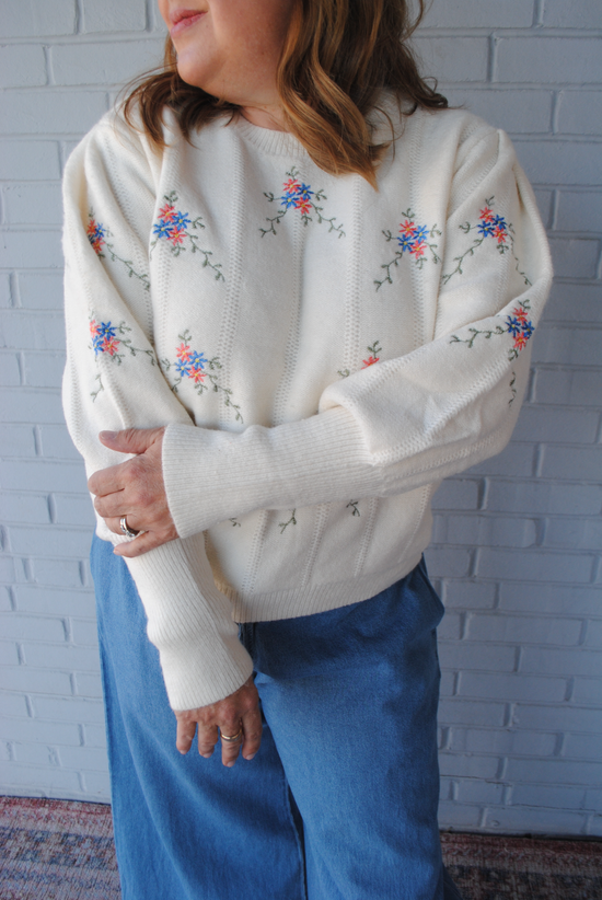 Sweet Nothings Embroidered Sweater