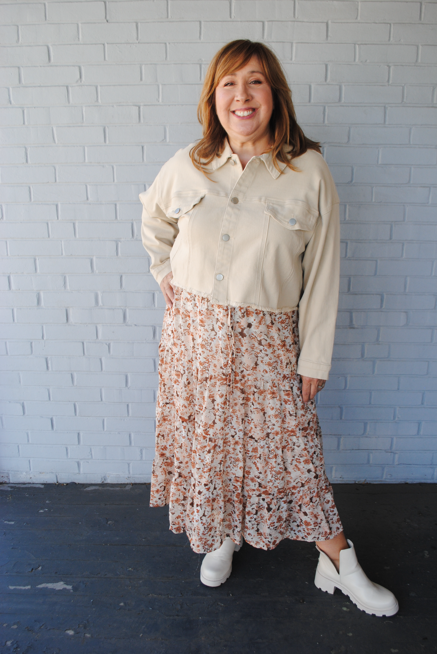 Fall Florals Skirt