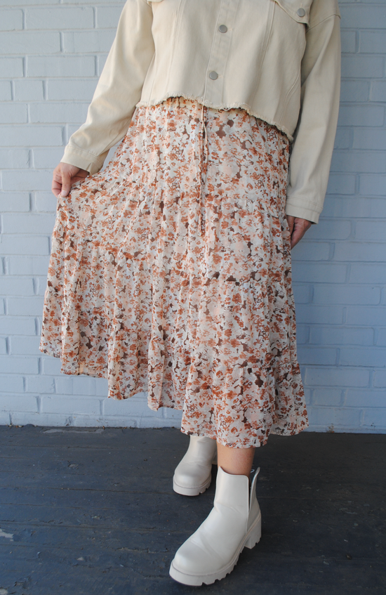 Fall Florals Skirt