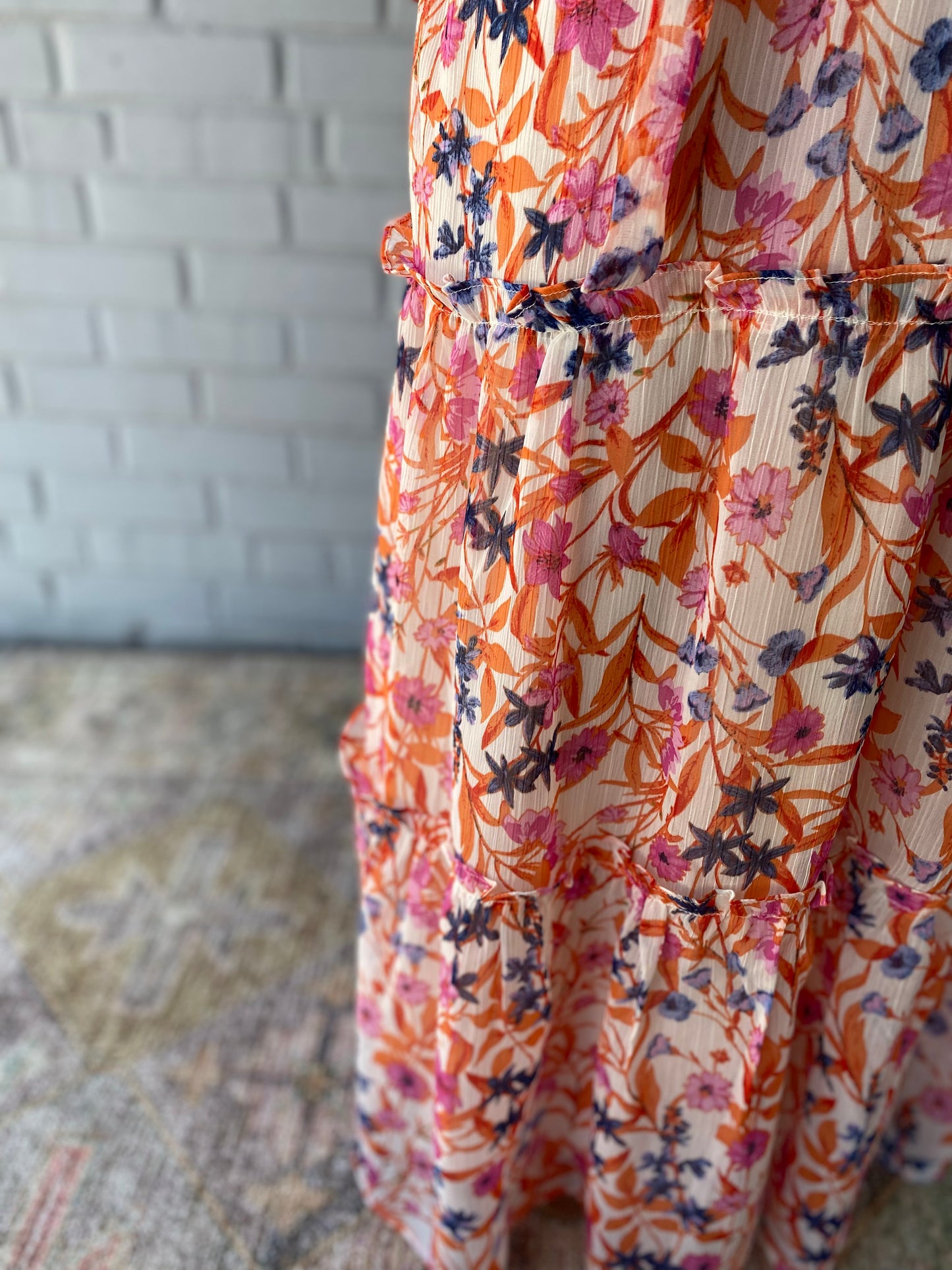 Caroline Floral Maxi Dress – Piccolo Boutique LLC