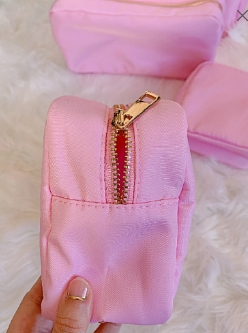 Blank Makeup pouch | L Size | makeup bag for personalization: Mint