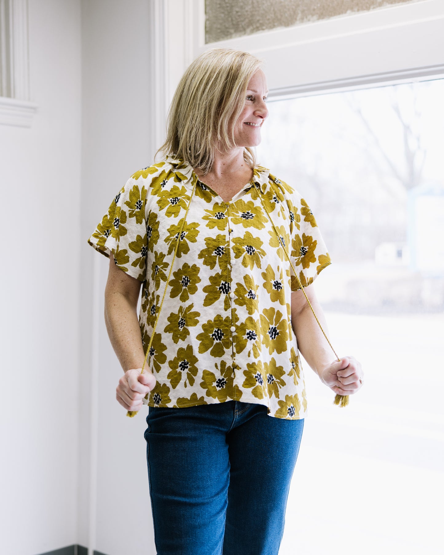 Bouncy Bouquet Blouse